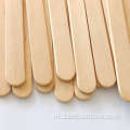 Houten rechte applicator spatel houten wax sticks